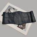 Plus Size Soft Leather Wide Y2K Black Elastic Corset Belt Female Stretch Cummerbunds Designer Belts For Women High Quality