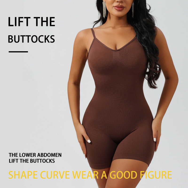 Body shaping jumpsuit for women strapless corset and corset