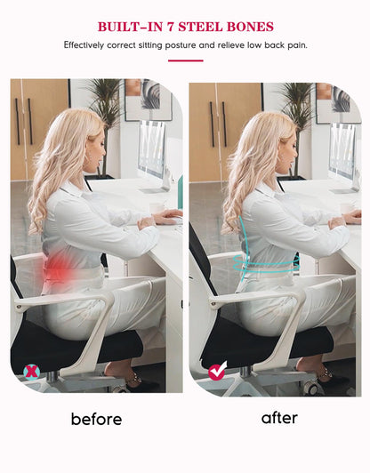 LODAY Waist Trainer Corset Shapewear Tummy Control Body Shaper Waist Cincher for Women Postpartum Belly Band Wrap