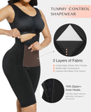 FeelinGirl Full Body Faja for Women Tummy Control Compression Garment Post Surgery Fajas Colombianas Shaper Side Ykk-Zipper Open Bust Reductoras y Moldeadoras