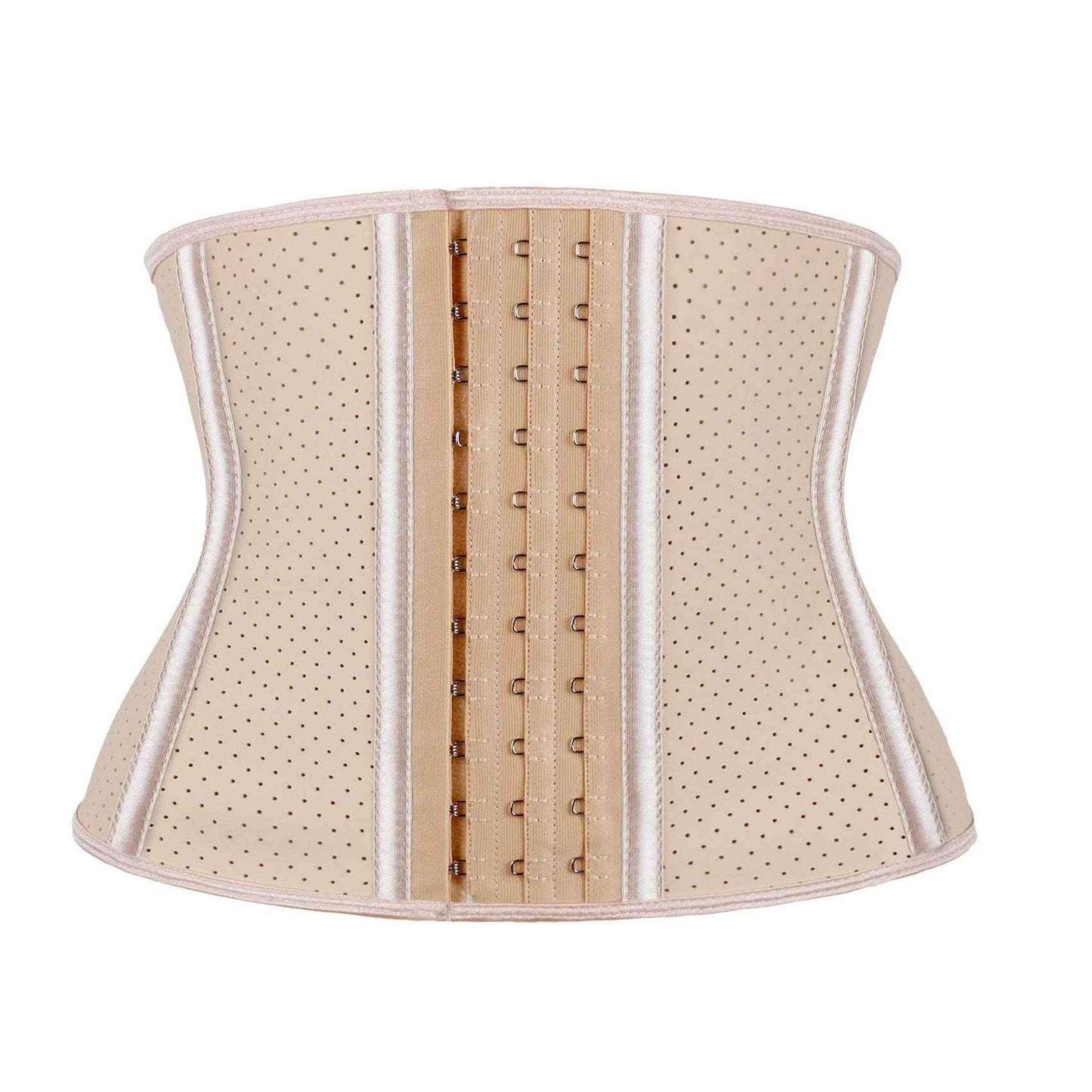 Atbuty Short Torso Waist Trainers Cincher Corset Underbust Body Shaper Latex Sport Girdle
