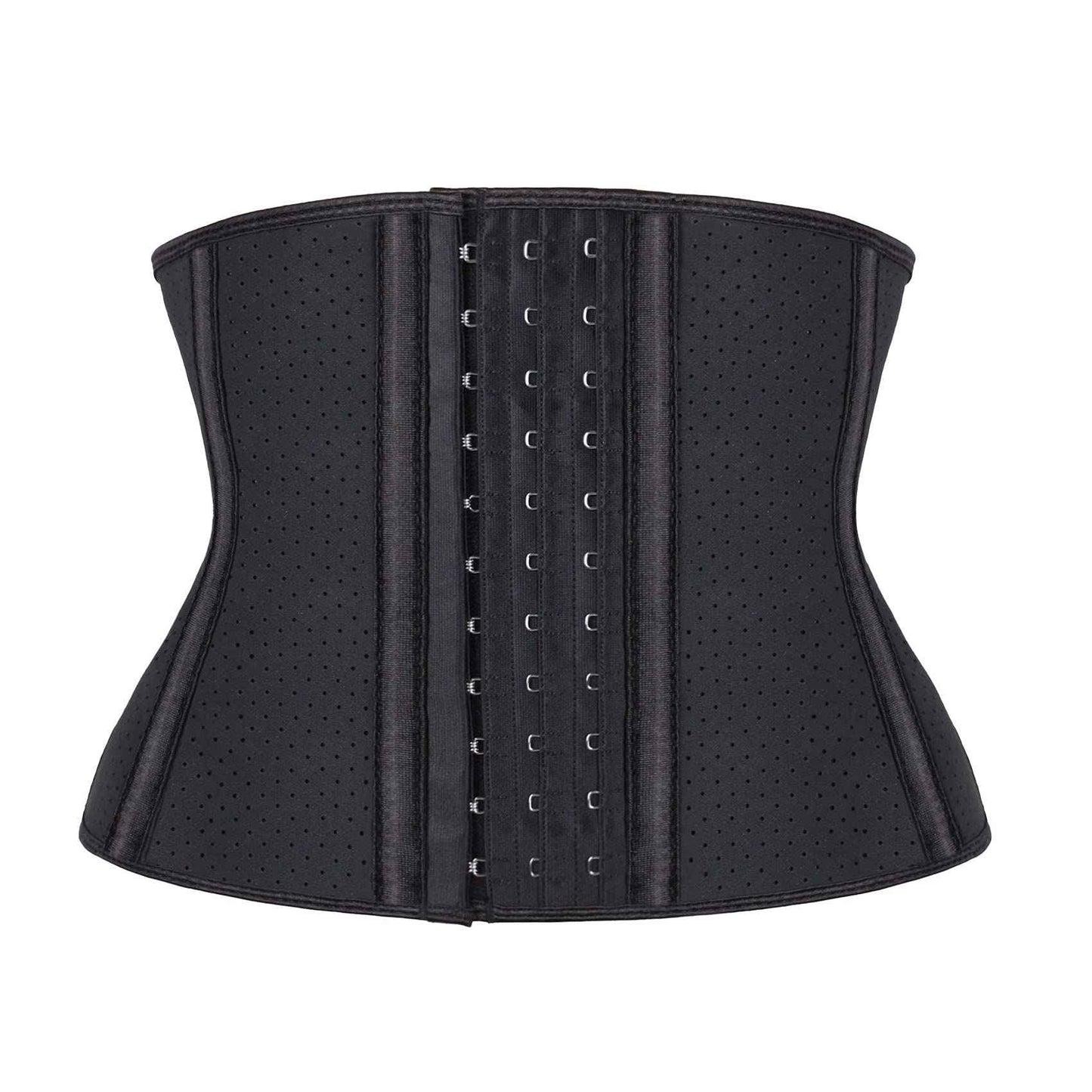 Atbuty Short Torso Waist Trainers Cincher Corset Underbust Body Shaper Latex Sport Girdle