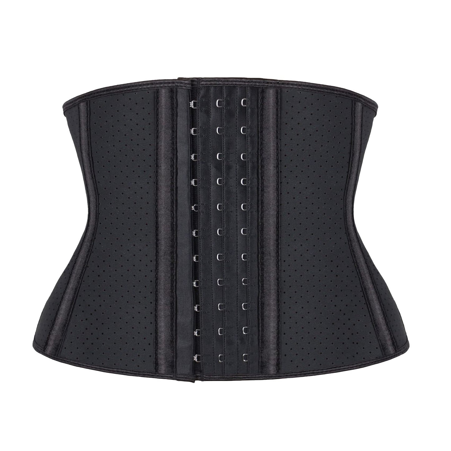 Atbuty Short Torso Waist Trainers Cincher Corset Underbust Body Shaper Latex Sport Girdle