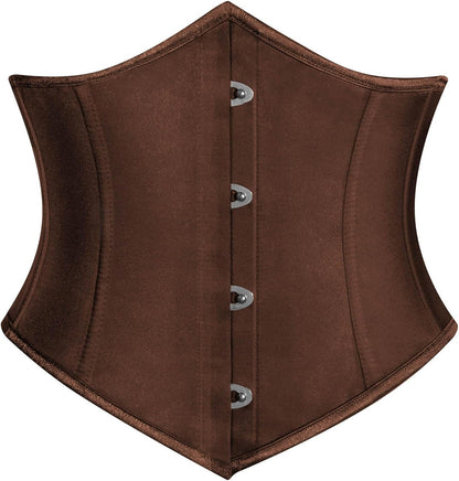 Scarlet Darkness Corset Belt for Women Fishbone Wide Waist Corset Pirate Belt