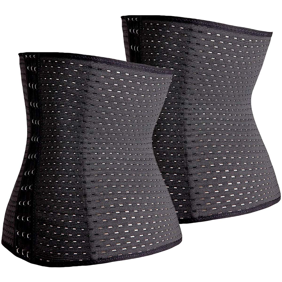 FUT Waist Trainer for Women Tummy Control Body Shaper Waist Cincher Shapewear with Steel Bones