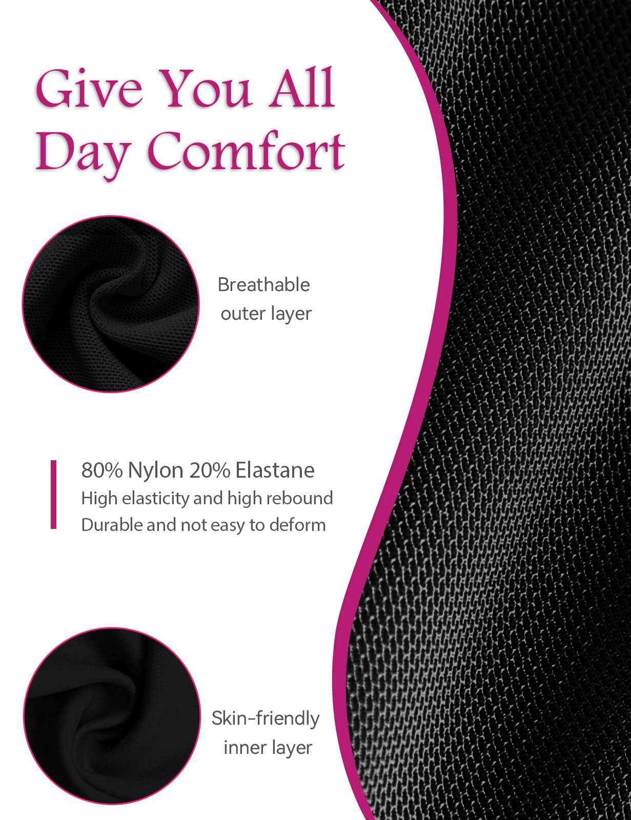 SHAPSHE Short Torso Waist Trainer for Women Corset Waist Cincher Shapewear Tummy Control Workout Hourglass Body Shaper