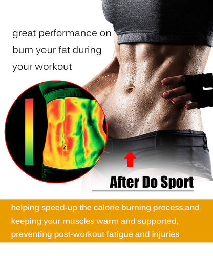 GainKee Clip and Zip Waist Trainer Corset Women Neoprene Worked Out Sweat Vest Body Shaper