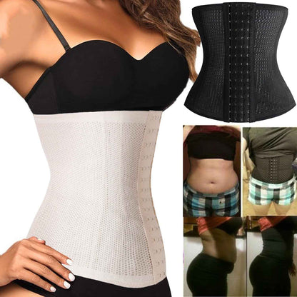 Women's Waist Trainer Corset Shapewear Tummy Control Body Shaper Waist Cincher Sport Girdle