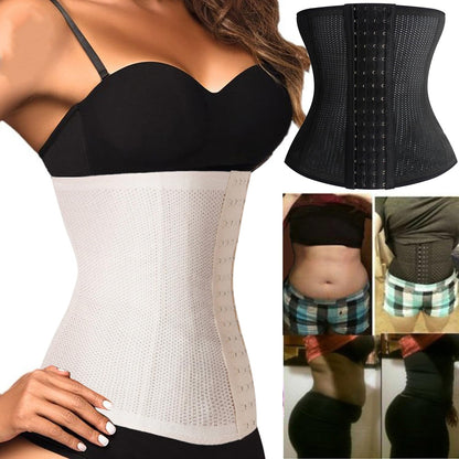 Women's Waist Trainer Corset Shapewear Tummy Control Body Shaper Waist Cincher Sport Girdle