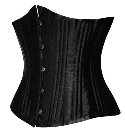 SHAPERX Women's Waist Training Corsets Underbust Heavy Duty 26 Steel Boned Hourglass Silhouette Body Shaper