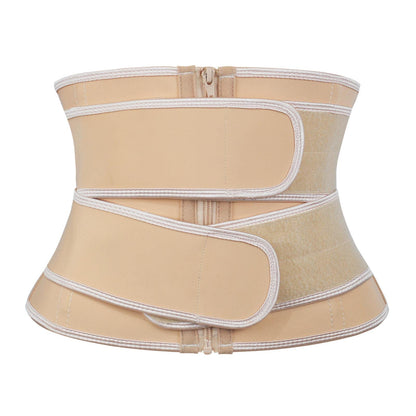 Atbuty Short Torso Waist Trainers Cincher for Women Corset Underbust Latex Sport Girdle Hourglass Body Shaper