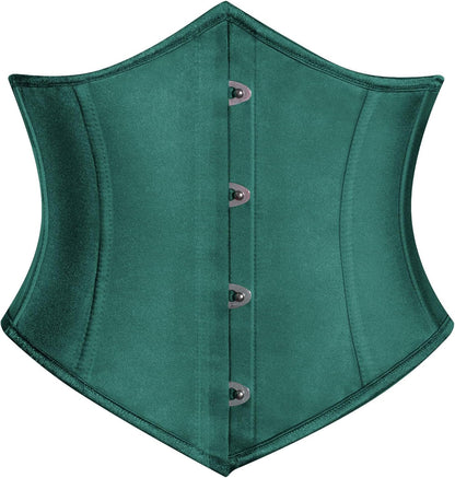 Scarlet Darkness Corset Belt for Women Fishbone Wide Waist Corset Pirate Belt