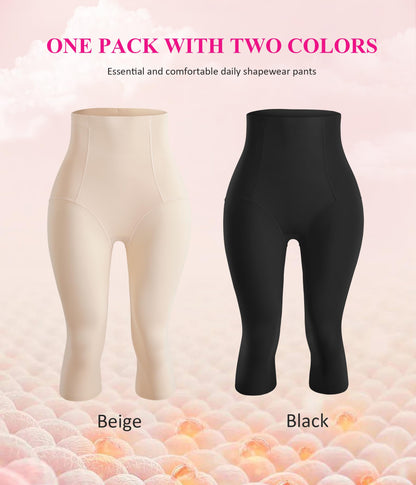 Nebility Compression Leggings for Women Seamless Shapewear Butt Lifting Panties Waist Trainer Tummy Control Thigh Body Shaper