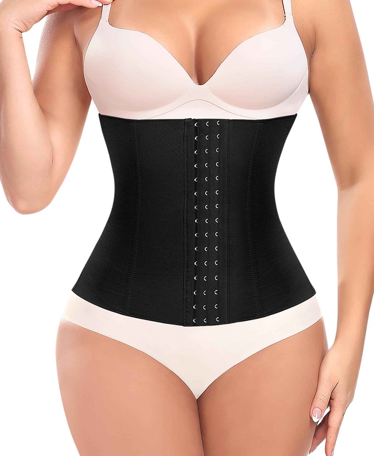 Werena Waist Trainer for Women Corset Shapewear Tummy Control Slimming Body Shaper Girdle Waist Cincher Belly Band
