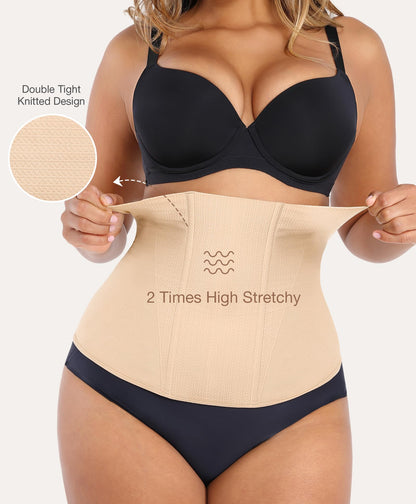 Lover-Beauty Waist Trainer for Women Corset Shapewear Tummy Control Waist Cincher Postpartum Girdle Body Shaper