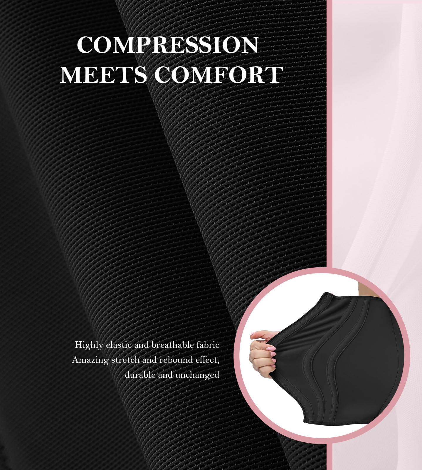 SHAPSHE Waist Trainer for Women, Tummy Control Waist Cincher, Hourglass Sport Workout Faja Body Shaper
