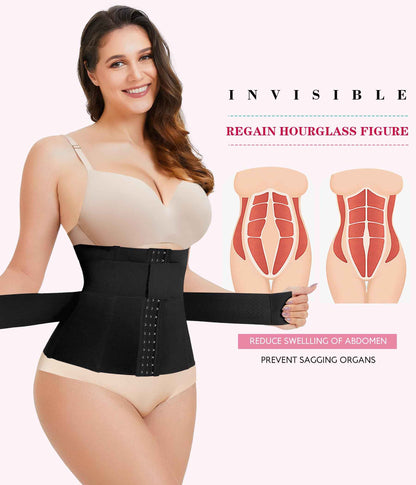 LODAY Waist Trainer Corset Shapewear Tummy Control Body Shaper Waist Cincher for Women Postpartum Belly Band Wrap