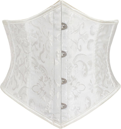 Scarlet Darkness Corset Belt for Women Fishbone Wide Waist Corset Pirate Belt