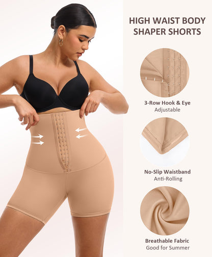 FeelinGirl Shapewear for Women Tummy Control High Waist Body Shaper Shorts Waist Trainer Girdle Thigh Slimming Panties