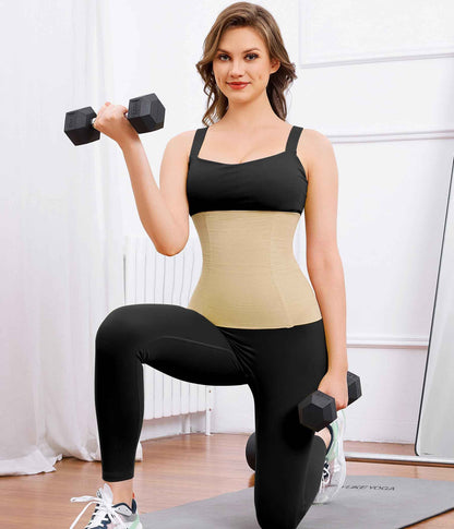 Nebility 2 Pack Waist Trainer for Women Shapewear Tummy Control Faja Body Shaper Waist Cincher Girdles Corset Shapewear