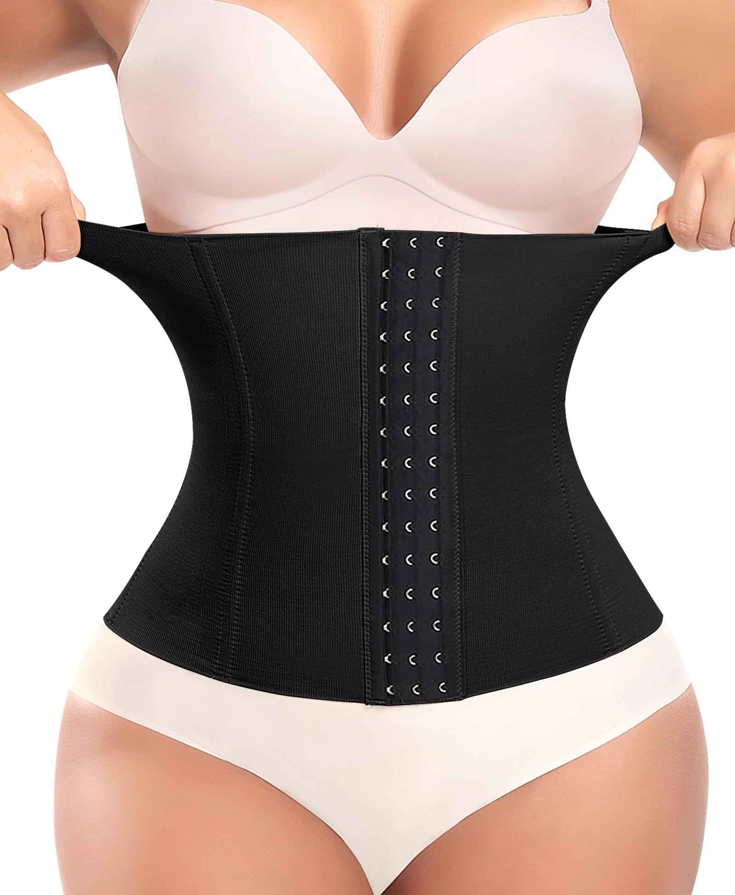 Werena Waist Trainer for Women Corset Shapewear Tummy Control Slimming Body Shaper Girdle Waist Cincher Belly Band