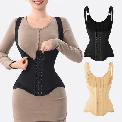 Waist Trainer for Women Corset Shapewear Tummy Control Vest Waist Cincher Shaper Workout Girdle
