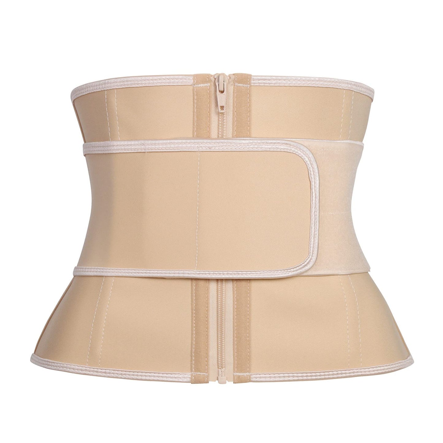 Atbuty Short Torso Waist Trainers Cincher for Women Corset Underbust Latex Sport Girdle Hourglass Body Shaper