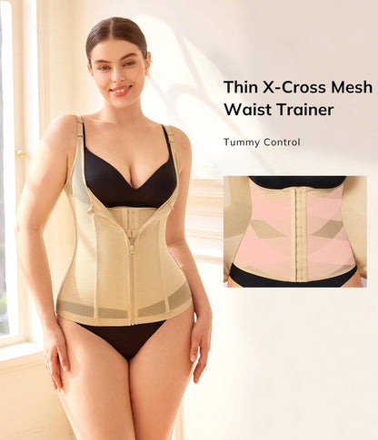 LODAY Waist Trainer for Women Corset Shapewear Waist Cincher Tummy Control Body Shaper Girdle