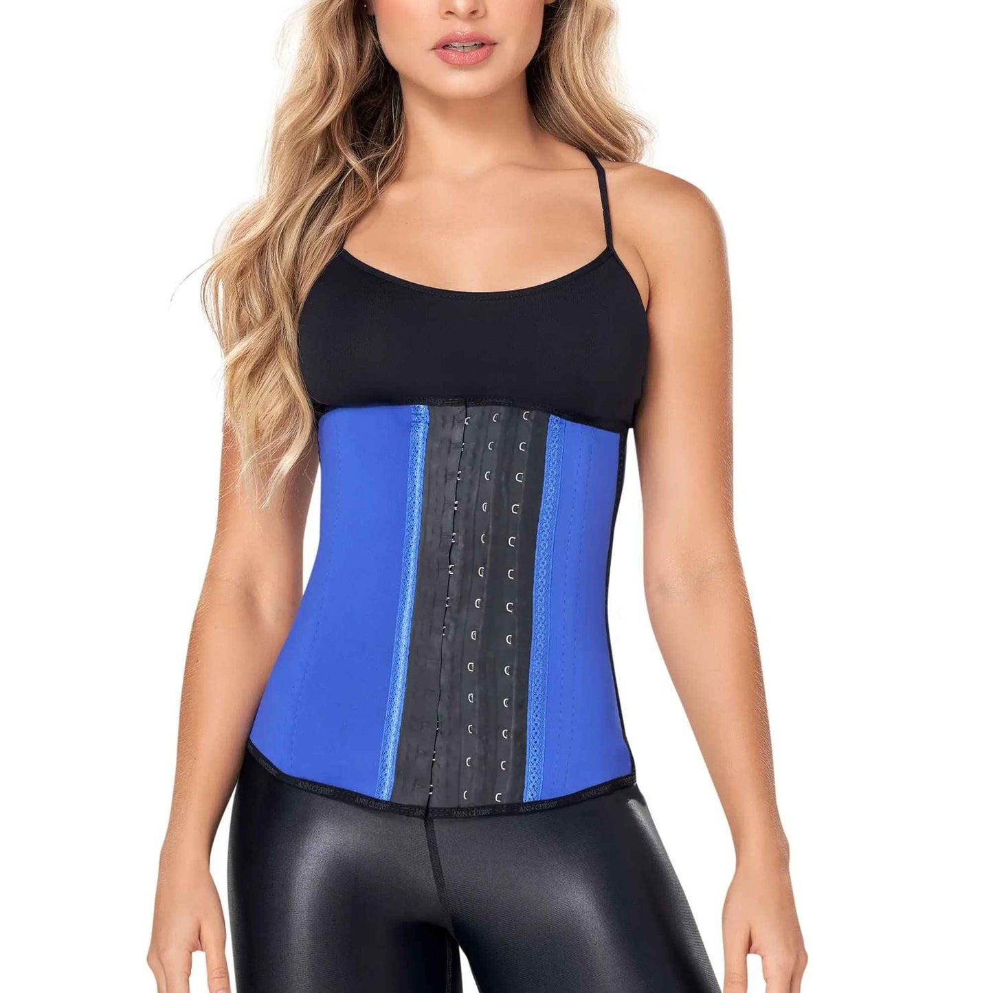 Ann Chery 2021 Latex Waist Trainer for Women |3 Hook Body Shaper|High Compression Colombian Waist Cincher |Daily & Sports Use