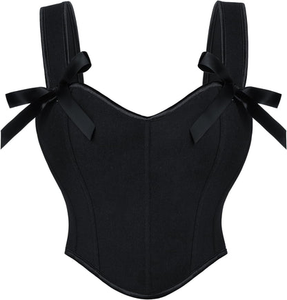 Scarlet Darkness Corset Tops for Women Sweetheart Neckline Floral Corset with Zipper Size 6-18