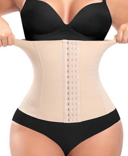 Werena Waist Trainer for Women Corset Shapewear Tummy Control Slimming Body Shaper Girdle Waist Cincher Belly Band