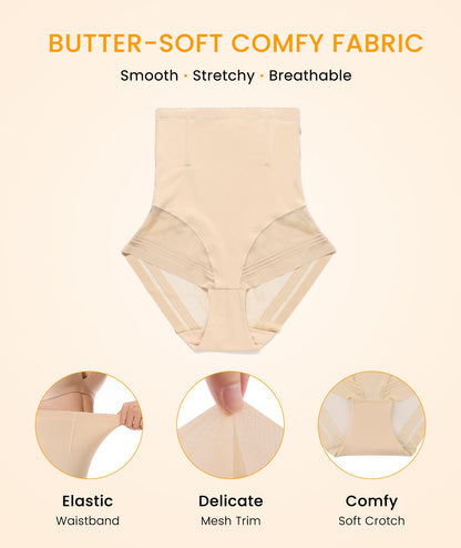 SIMIYA Tummy Control Shapewear for Women High Waist Trainer Shaping Underwear Panties Girdle Stomach Compression Body Shaper