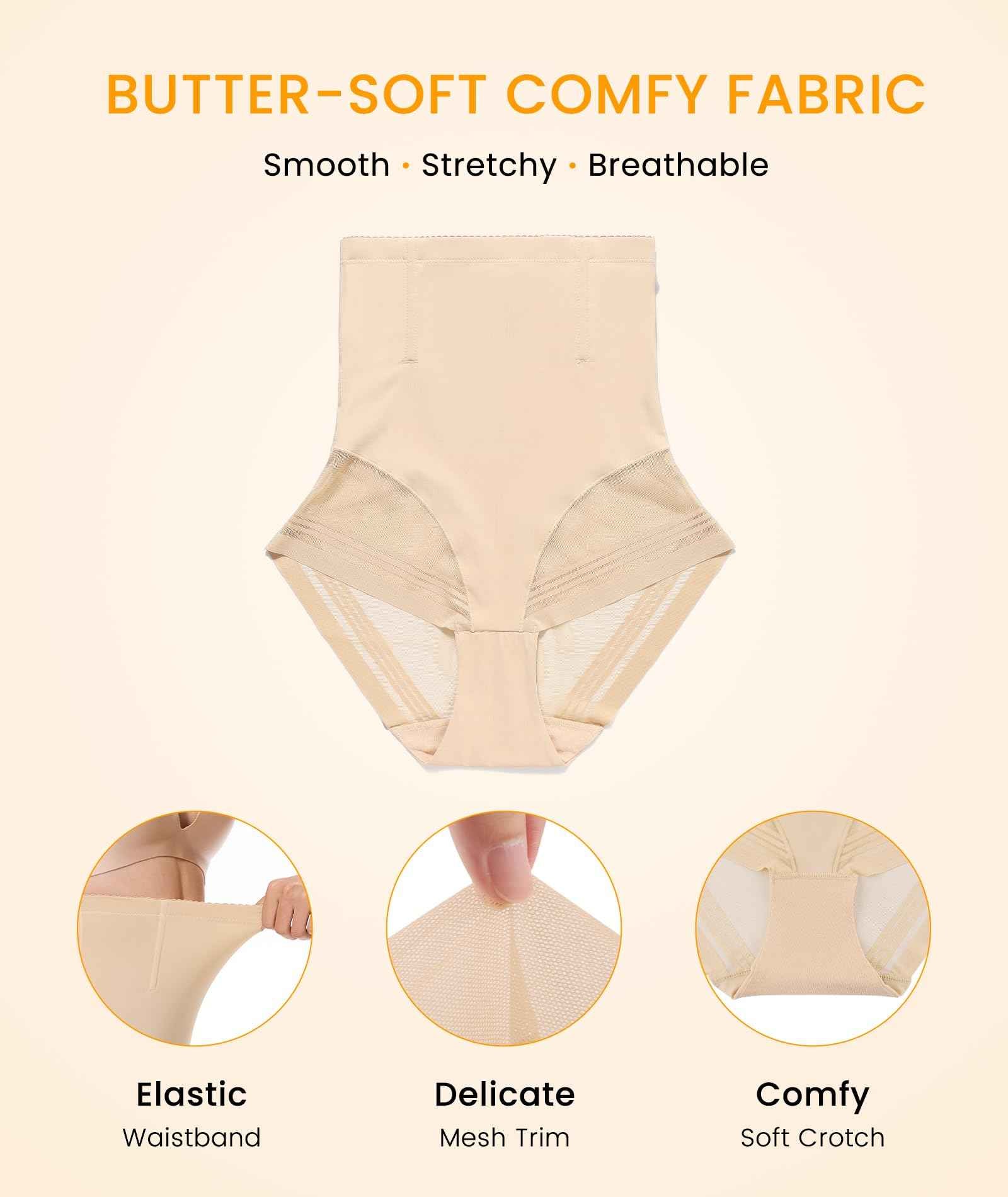 SIMIYA Tummy Control Shapewear for Women High Waist Trainer Shaping Underwear Panties Girdle Stomach Compression Body Shaper