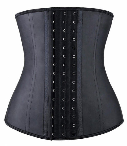YIANNA Waist Trainer for Women Latex Underbust Waist Cincher Corset Sport Girdle Hourglass Body Shaper
