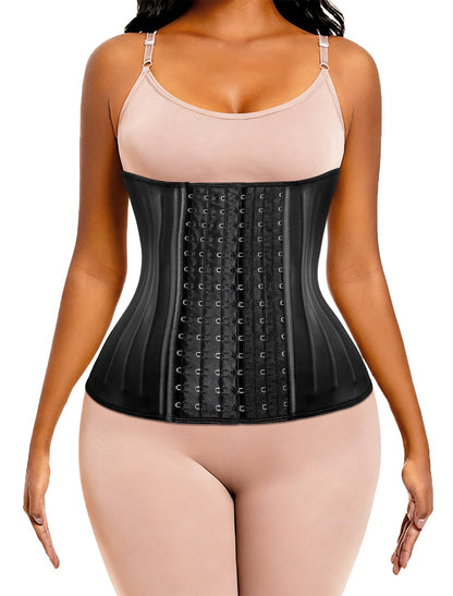 ECOWALSON Waist Trainer for Women - 9/25 Steel Bones & Additional Extender Cincher Corset for Hourglass body Shaper