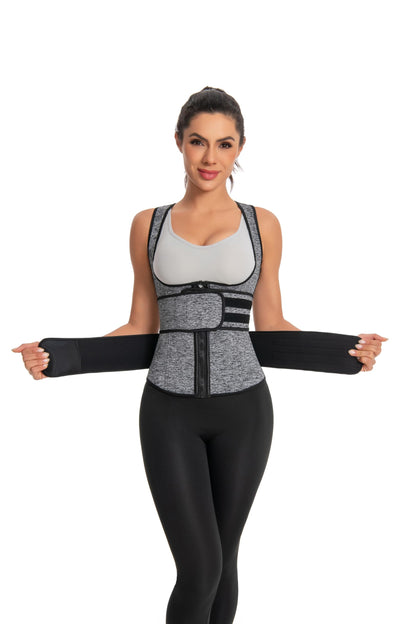 Corset Top Bodysuit Plus Size Black Shapewear Waist Trainer Corset Top