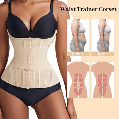 Waist Trainer for Women Faja Body Shaper Tummy Control Shapewear Waist Cinchers Corset