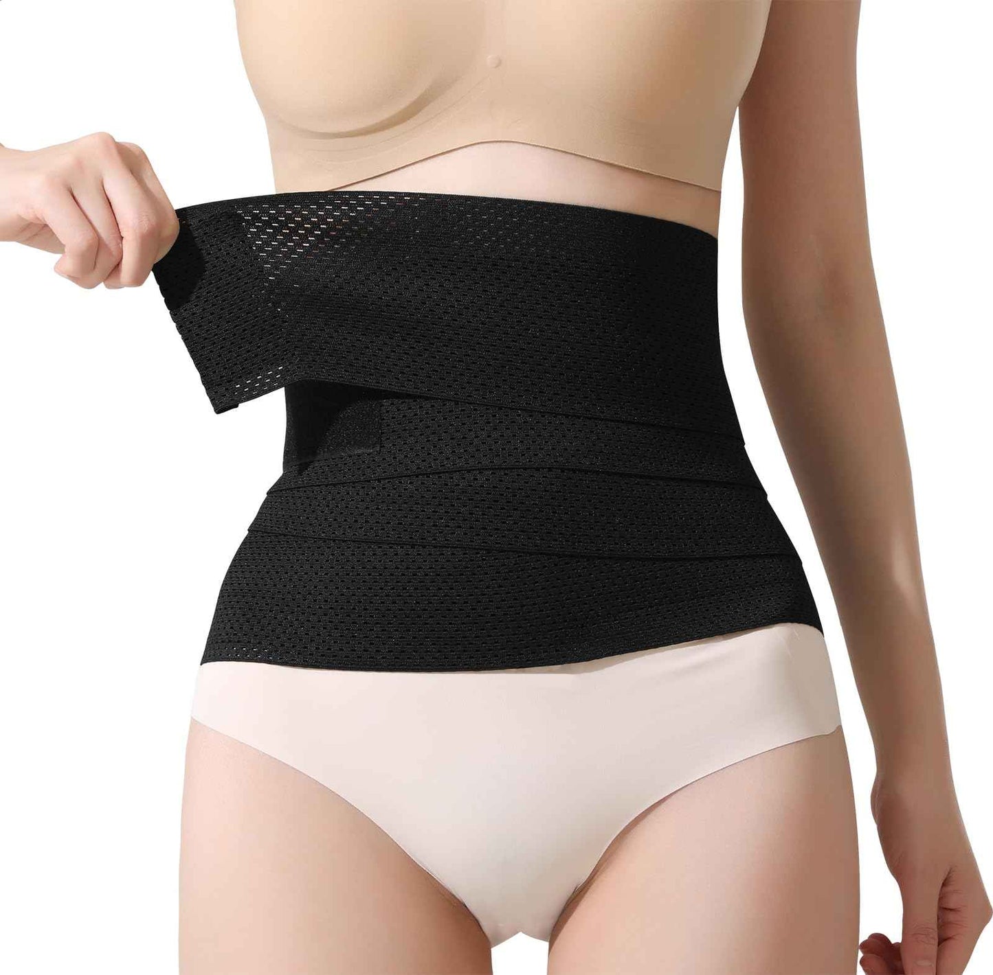 Waist Trainer for Women Lower Belly Fat, Belly Wrap Tummy Control Shapewear Corset Shapewear for Women, Faja Body Shaper