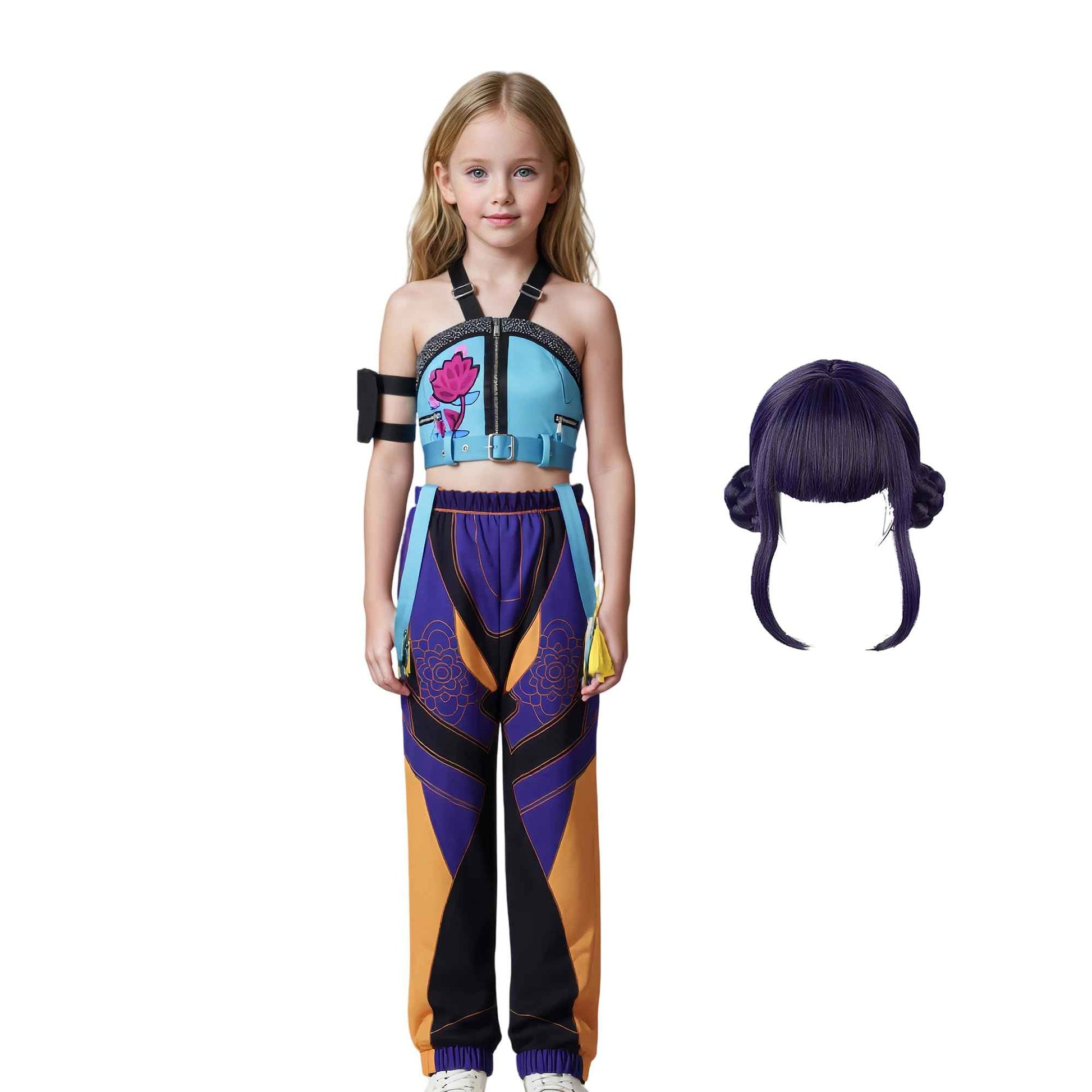 Girls Pop Singer Costume Halloween Party Cosplay Full Set Stage Performance Outfits