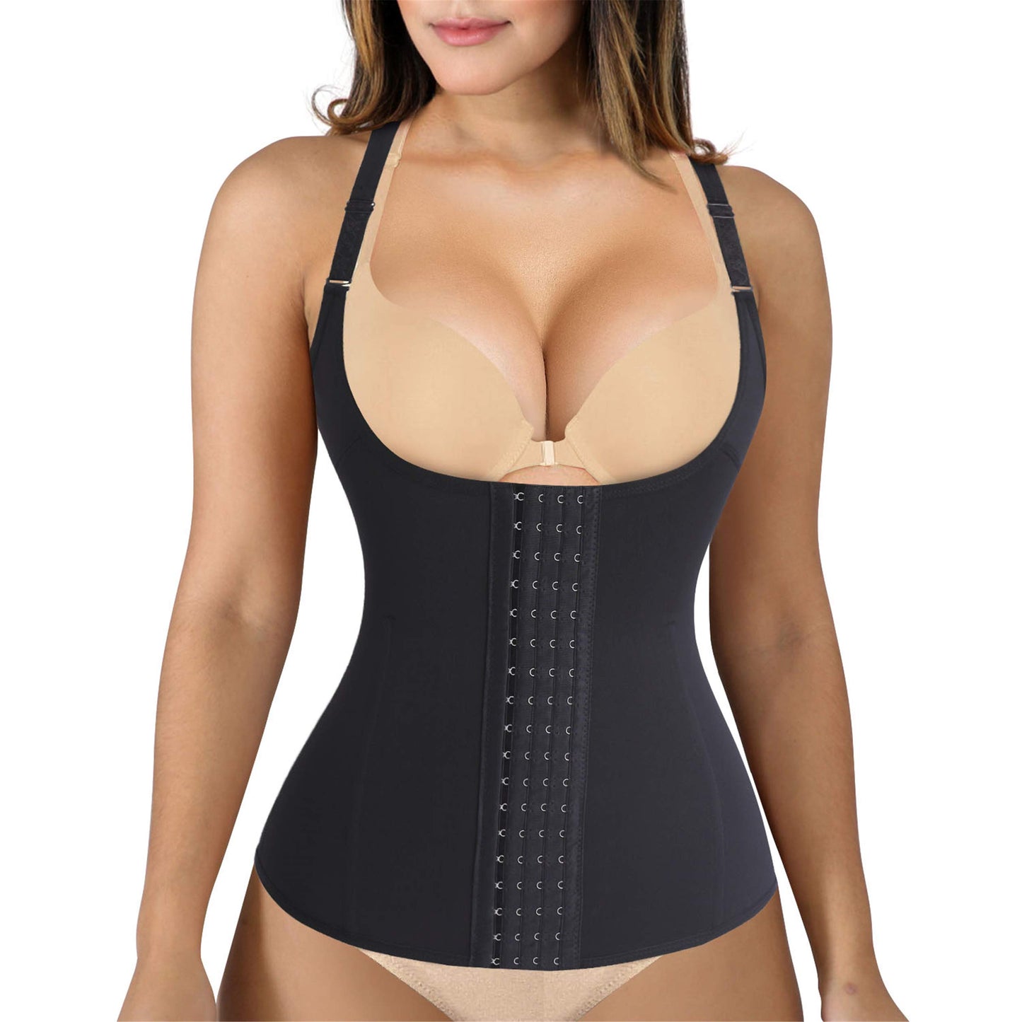 Eleady Womens Waist Trainer Corset Vest Weight Loss Breathable Tank Tops Tummy Control Shapewear Slimming Body Shaper