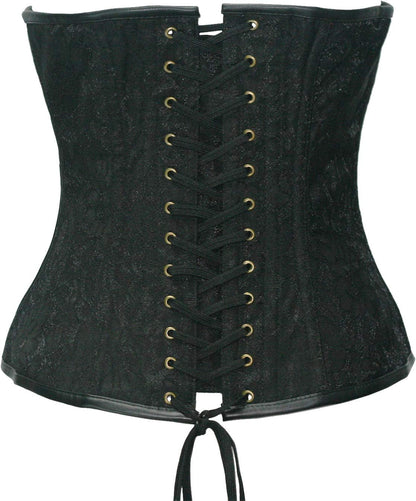 bslingerie® Gothic Steampunk Heavy Duty Waist Cincher Underbust Corset