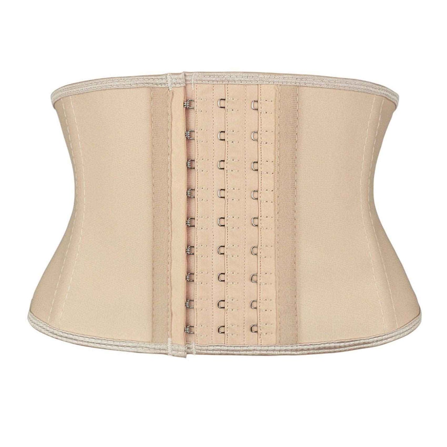 Atbuty Super Short Torso Waist Trainers Cincher Corset Tummy Shaper Slimming Latex Girdle
