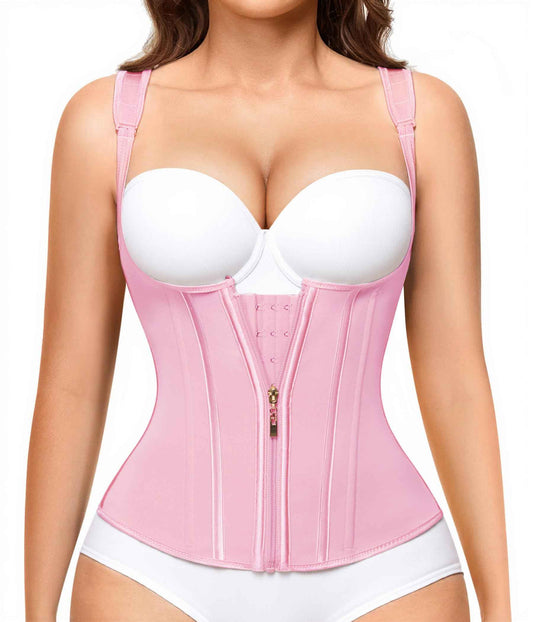 Nebility Waist Trainer for Women Corset Shapewear Tummy Control Faja Body Shaper Waist Cincher with Adjustable Strap