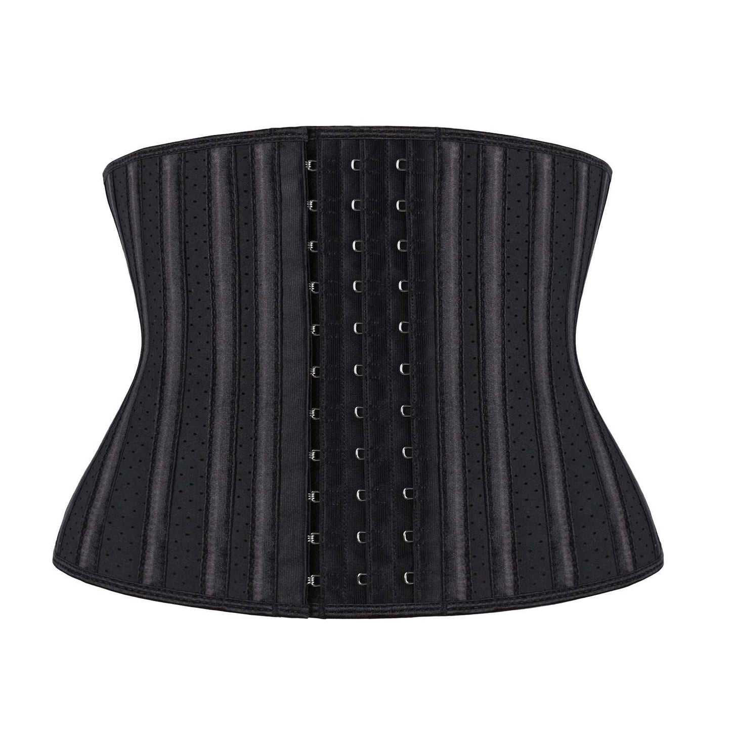 Atbuty Short Torso Waist Trainers Cincher Corset Underbust Body Shaper Latex Sport Girdle