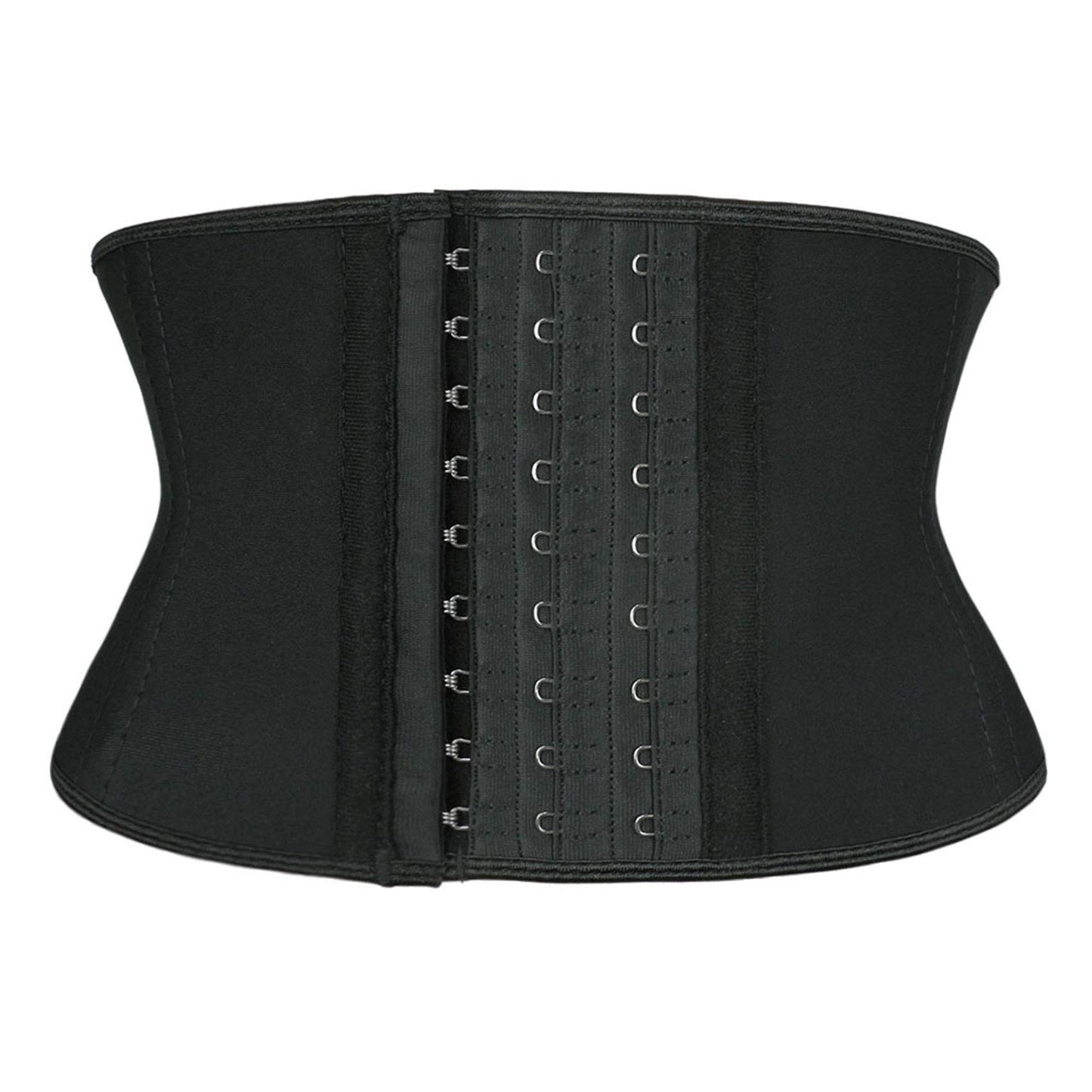 Atbuty Super Short Torso Waist Trainers Cincher Corset Tummy Shaper Slimming Latex Girdle