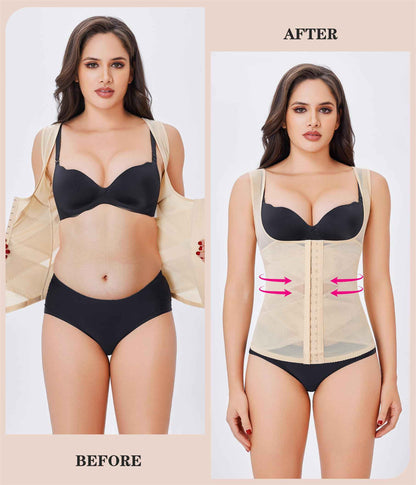 Nebility Waist Trainer for Women Corset Shapewear Tummy Control Body Shaper Vest Waist Cincher Shapewear