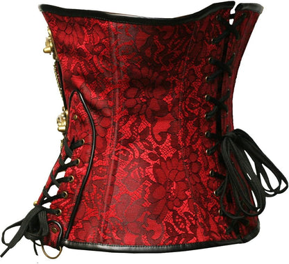 bslingerie® Gothic Steampunk Heavy Duty Waist Cincher Underbust Corset
