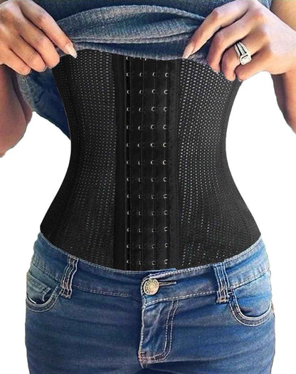 Women's Waist Trainer Corset Shapewear Tummy Control Body Shaper Waist Cincher Sport Girdle