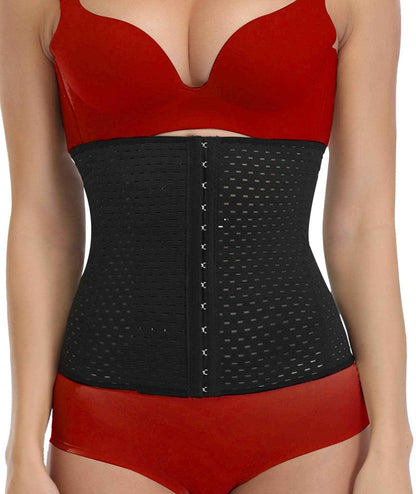 Waist Trainer for Women Lower Belly Fat Hourglass Body Shaper Waist Cincher Shapewear with Steel Bones Extender