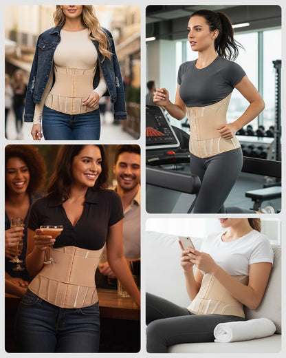 Waist Trainer for Women Faja Body Shaper Tummy Control Shapewear Waist Cinchers Corset